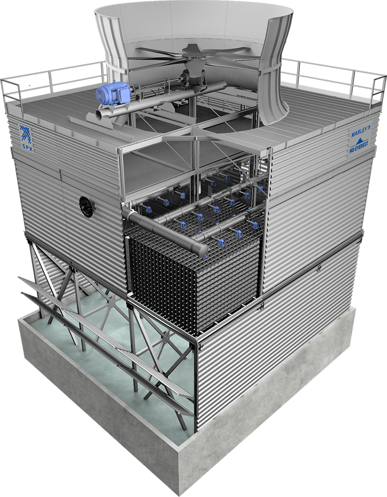 Marley MD Everest Photo of a Marley MD Everest cooling tower