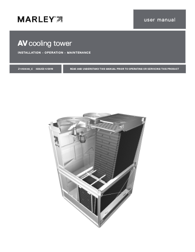 Download the document: Marley AV Cooling Tower IOM User Manual