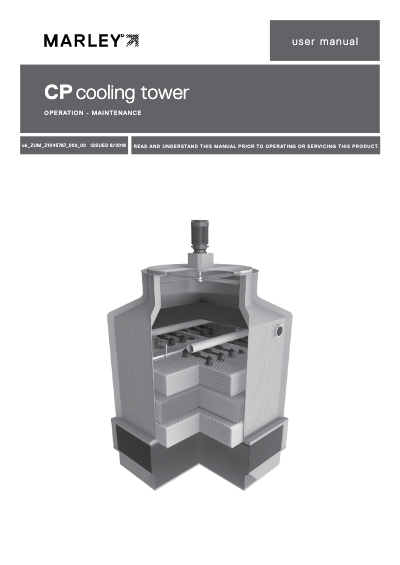 Download the document: Marley CP Cooling Tower IOM User Manual
