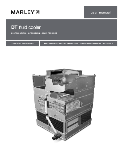 Download the document: Marley DT Fluid Cooler IOM User Manual