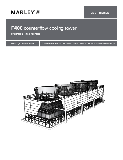 Download the document: Marley F400 Cooling Tower User Manual