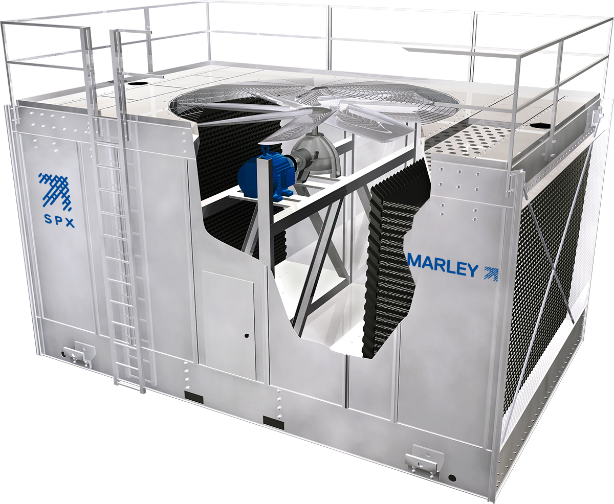 Marley NC Photo of a Marley NC cooling tower