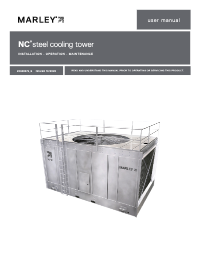 Download the document: Marley NC Steel Cooling Tower User Manual