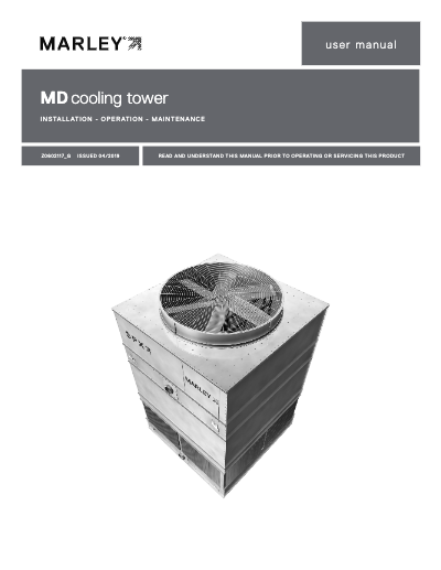 Download the document: Marley MD Cooling Tower User Manual
