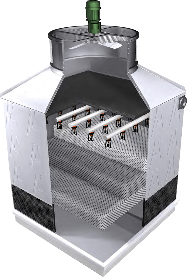 Marley CP Photo of a Marley CP cooling tower