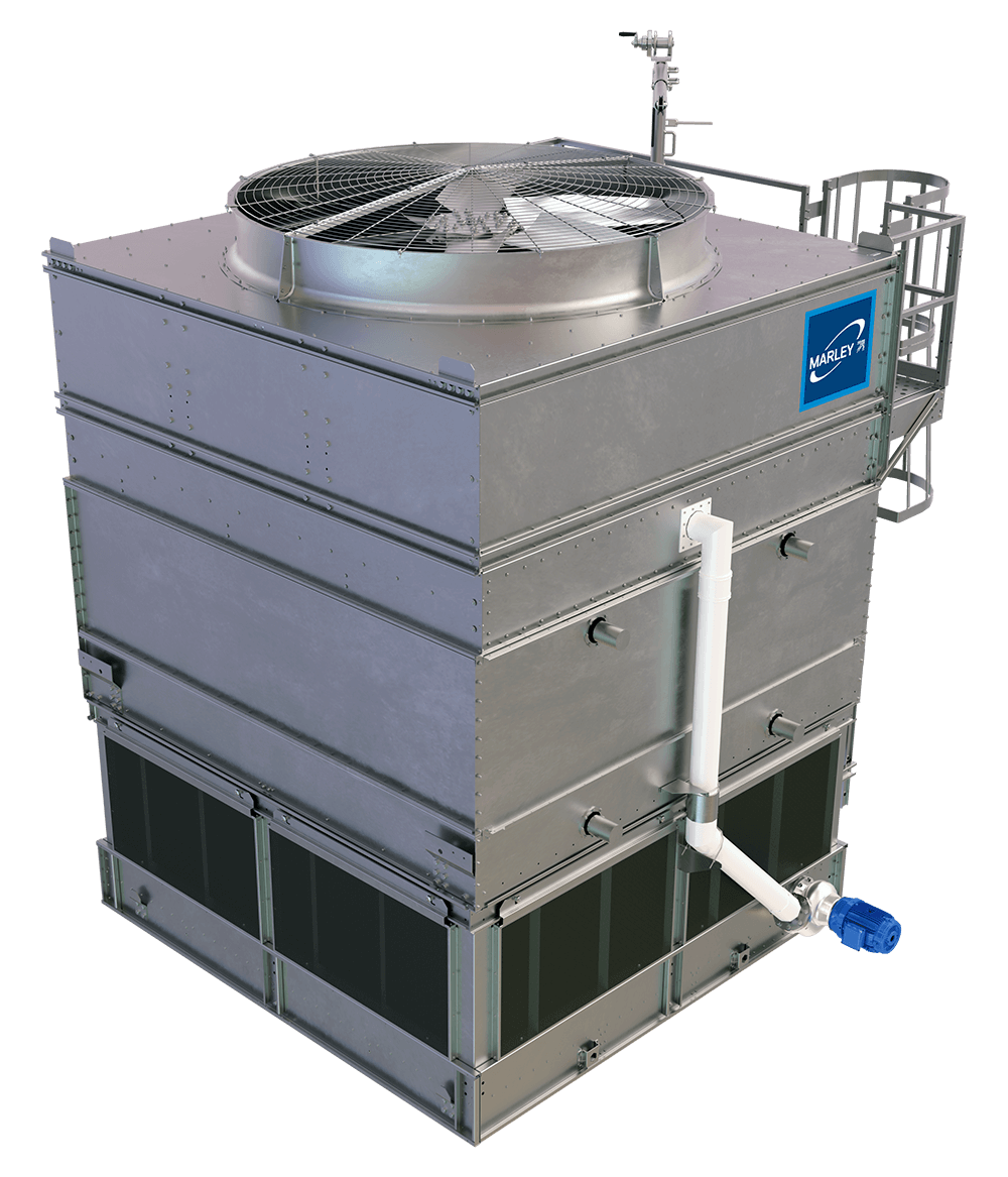 Marley DT Fluid Cooler Photo of a Marley DT Fluid Cooler cooling tower