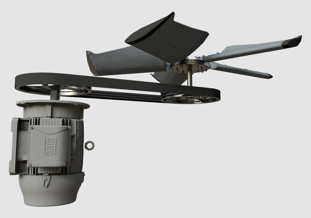 Photo of aBelt Drive Fan System