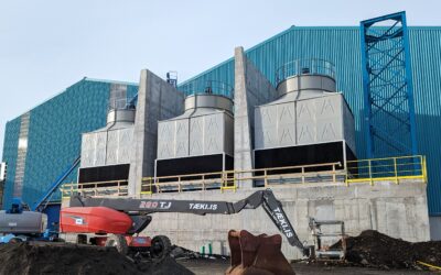 Casthouse Cooling Towers in Iceland