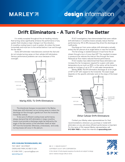 Service Information – Drift Eliminators (A Turn For The Better)