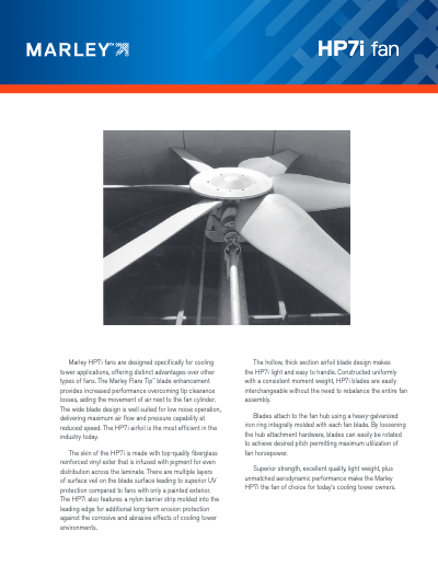 Marley HP7i Fan