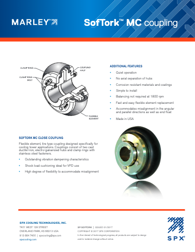Marley SofTork Coupling Brochure