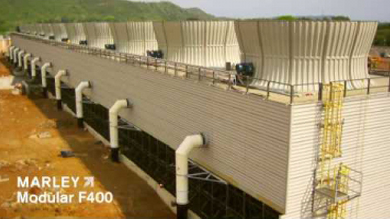 Modular F400 Cooling Tower Installation